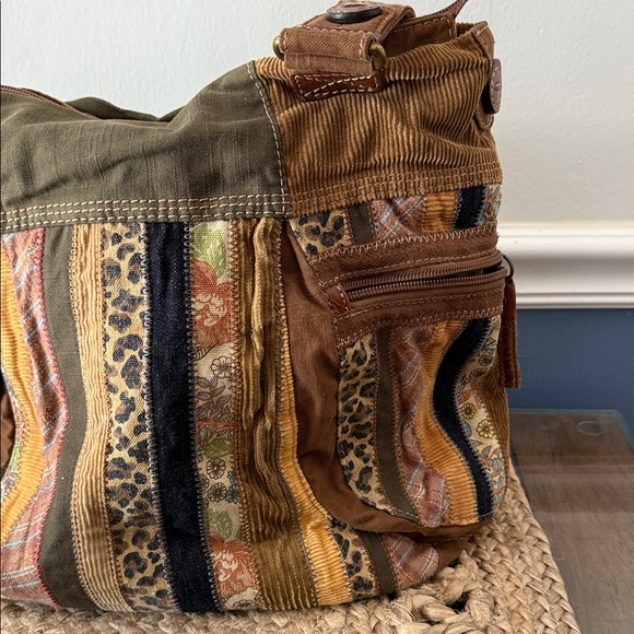 Fossil Multicolor Patchwork Shoulder Bag - Picture 5 of 7